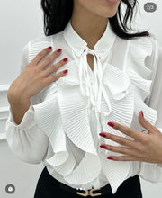 Load image into Gallery viewer, Ruffle Shirt in Pink