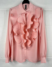Load image into Gallery viewer, Ruffle Shirt in Pink