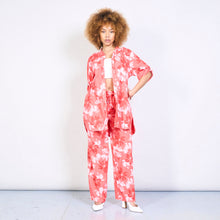 Load image into Gallery viewer, Relaxed floral print shirt and trouser set